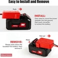 thumbnail image 3 of For 18V Li-Ion Battery Jumper Cables 12AWG Cable Power, 3 of 5