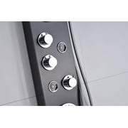 Zovajonia Led Shower Panel Tower System, 50 Inch Shower Tower with 6 -Function,Rainfall Waterfall Showerhead ,Shower jets Oil Rubbed Bronze Rain Shower System