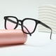 thumbnail image 3 of Gafas de sol negras para mujer, gafas decorativas de moda Retro, edición coreana, gafas de sol con remaches en caja, geniales, 3 of 6