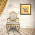 thumbnail image 3 of Loreth, Lanie 12x12 Gold Ornate Wood Framed with Double Matting Museum Art Print Titled - Christmas Ornaments I, 3 of 4