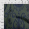 thumbnail image 1 of oneOone Cotton Flex Fabric Ethnic Ikat Print Sewing Fabric BTY 40 Inch Wide, 1 of 4
