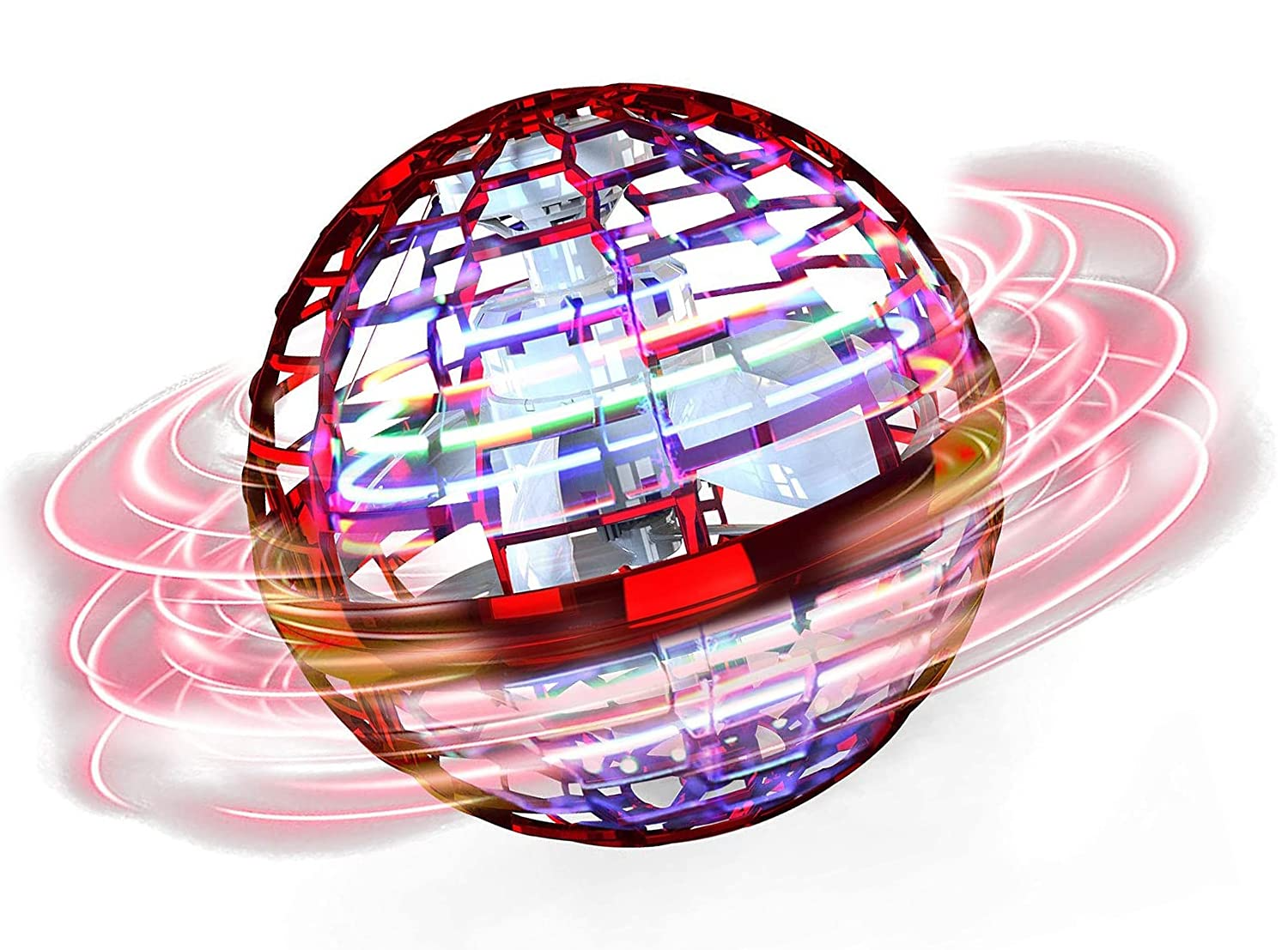 Flying Orb Ball Flying Ball Toys led Magic Hand Controlled Spinner