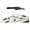 3BOW 54 -60 W Black, variant on Waterproof Canvas Boat Cover For boats pontoon boat deck boat fishing boat
