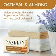 YARDLEY LONDON OATMEAL SOAP, 4.25 oz