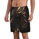 thumbnail image 2 of Balery Black And Gold Fire Dragon Traje de Baño Estilo Hawaiano para Hombre, Shorts de Secado Rápido con Bolsillos-XX-Large, 2 of 6
