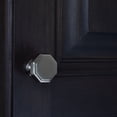thumbnail image 4 of GlideRite 1-1/8 in. Classic Octagon Cabinet Knobs, Satin Nickel, Pack of 10, 4 of 5