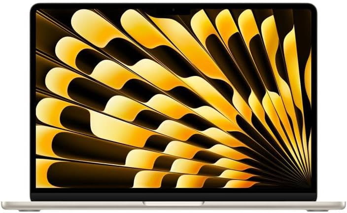 Apple MacBook Air 13” M5 10-Core CPU 8-Core GPU 16GB RAM 512GB SSD macOS Starlight Teclado Retroiluminado Touch ID