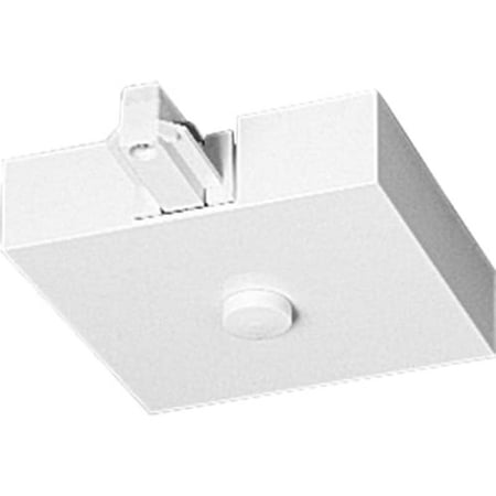 Progress Lighting P9109 Alpha Trak T-Bar End Power Feed with Canopy Cover for Su
