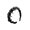 Black, variant on Multipurpose Anti Slip Hair Bands For Women Girls Workout Facial Care Sports Activities Soft Resin Blended Headwraps