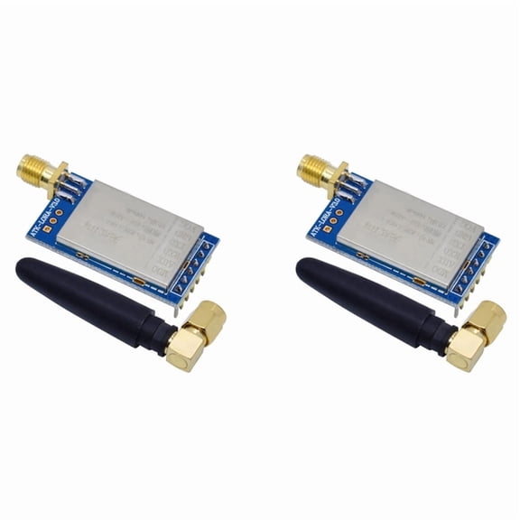 2X -LORA-01 LORA Module Wireless Serial Communication Module SX1278 Wireless Module 3000m,2 x Wireless Serial Communication Module Kit
