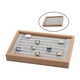 thumbnail image 2 of Bandejas de para joyería, bandeja organizadora, caja de exhibición de almacenamiento, soporte para pendientes, , broche, anillos, gemelos Salvador Dali Soporte de exhibición de joyas, 2 of 8