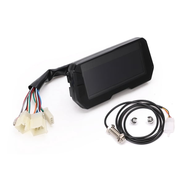 Pantalla Lcd Multifuncional Impermeable Para Motocicleta, Velocímetro, Medidor De Horas Digital, Medidores De Combustible Para Motocicleta De Un Solo Cilindro Cuádruple Minnieouse VI007170-00