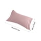 thumbnail image 3 of Xihbxyly Funda de Almohada Japonesa, Tela Suave Lavada, Elegantes Colores Lisos, Transpirable y Cómoda, Opción Multicolor, Decoración de Ropa de Cama para El Hogar, Tamaño 74 X 48 Cm, Incluye Una Pie, 3 of 6