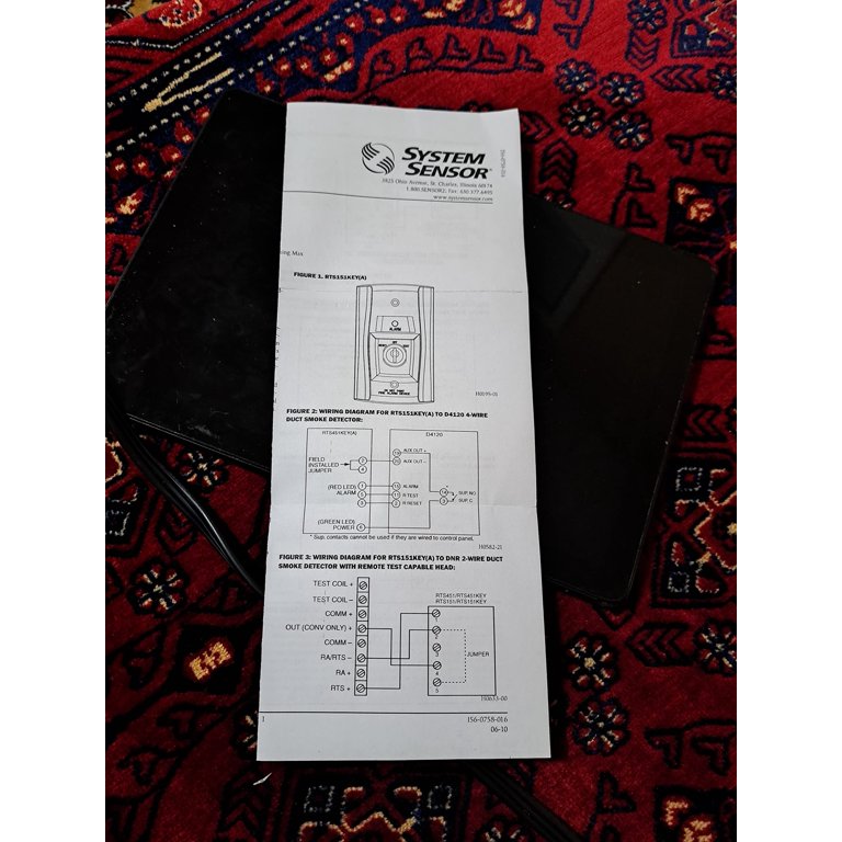 SYSTEM SENSOR DNR Carcasa para detección de humo en ductos compatible SYSTEM SENSOR DNR Carcasa para detección de humo en ductos compatible