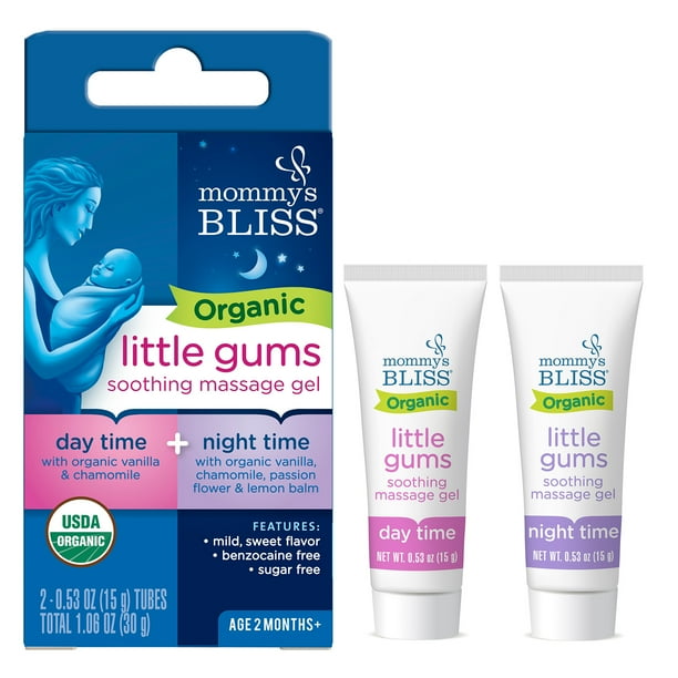 Mommy's Bliss Baby Organic Gums Soothing, Liquid Gel, 2+ Months, 1.06