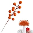 thumbnail image 2 of 10 Pcs Christmas Artificial Berries Branchs,Christmas Picks Holly Sprays,Christmas Tree Decorations,Artificial Berry Branches for Xmas Tree Ornaments, Wreath Crafts, Holiday and Home Decorations, 2 of 6