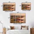 thumbnail image 4 of Designart "Quebec s Laurentian Coastal Bliss II" Quebec Metal Wall Art Set, 4 of 5
