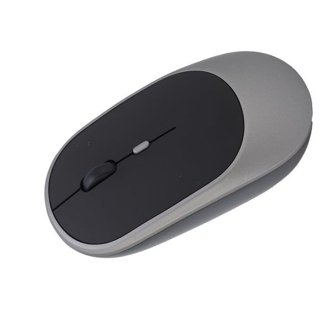 2.4g Mouse Inalámbrico, Modo Dual , Mouse De Computadora Portátil Recargable Ergonómico Y Silencioso Con Receptor Para OS X Portátil