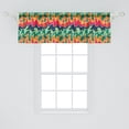 thumbnail image 2 of Ambesonne Grunge Window Valance, Crazy Funky Graffiti, 54" X 18", Multicolor, 2 of 3