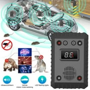 Car Vehicle Ultrasonic Mouse Repeller,KEPEAK Under Hood Animal Repeller, Mice Repellent