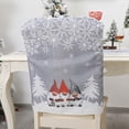 thumbnail image 3 of Cubierta De La Silla De Navidad Cubierta De La Silla De Navidad Sombrero De Papá Noel Cubierta De La Silla Del Asiento Del Comedor Decoración Del Partido En Casa ANGGREK Otros, 3 of 3