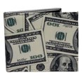 thumbnail image 5 of $100 One Hundred Dollar Bills Photorealistic Leather Bi-Fold Bifold Wallet, 5 of 6