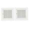 thumbnail image 4 of Pretyzoom 2Set Grille Cover Exhaust Air Vent Cover Plastic for Electric Dryers, 4 of 8