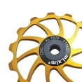 thumbnail image 2 of Rear Derailleur Mountain Bike Guide Roller Pulley Golden, 2 of 7