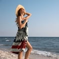thumbnail image 2 of BZPIZ Summer Savings Beach Blankets Beach Towel Soft & Absorbent Quick-Dry Towels for Bathroom, Spa, Beach or Gym Cabana Soft Swimming Towel for Independence Day Adults Women Men, 2 of 5