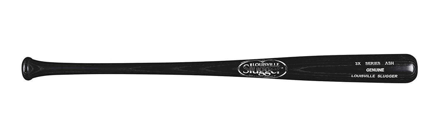 Details about   Louisville Slugger 3X Genuine Ash Baseball Bat Black 