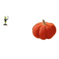 thumbnail image 1 of Escultura De Calabaza De Rana De Peluche, Figura Decorativa Para Chimenea, Sofá, Cama, Estante, Entrada, Cumpleaños, Halloween, Decoración De Habitación, Regalo, 1 of 8