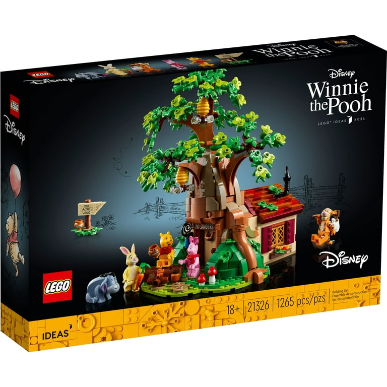 Lego 21326 Ideas Ensemble Lego Disney Pour Adultes Winnie L'ourson, Maison  A Exposer à Prix Carrefour