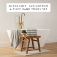 thumbnail image 5 of Hotel-Quality Bath, Hand and Wash Towel Sets - 100% Ring Spun Cotton, Ultra Plush, Absorbent, 5 of 10