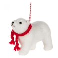 thumbnail image 2 of Walking Polar Bear Ornament, 2 of 2