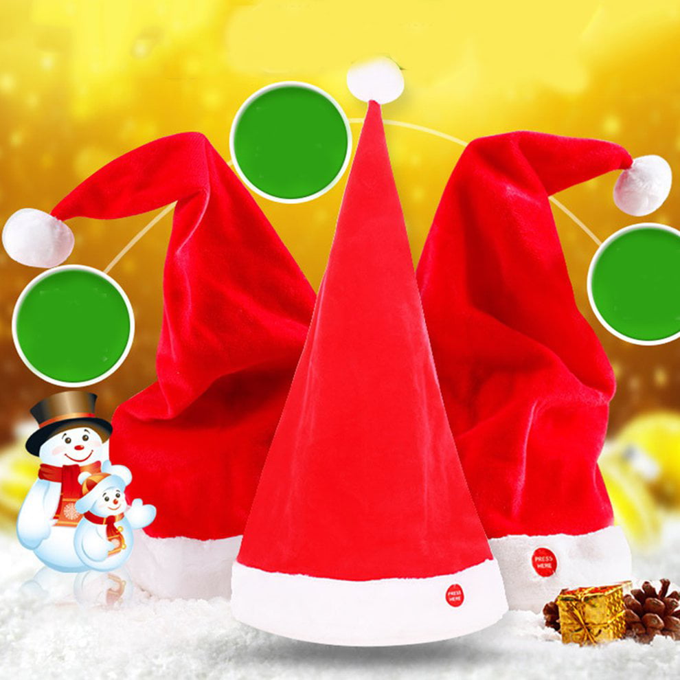 Dancing Christmas Hat Magic Santa