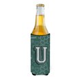 thumbnail image 2 of Carolines Treasures CJ2010-UMUK Letter U Back to School Initial Ultra Beverage Insulators for slim cans  Slim Can, 2 of 2