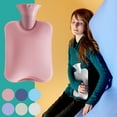 thumbnail image 3 of Hot Water Bottle, Hot Water Bag for Pain Relief, 2L Hot Water Bag for Hot and Cold Bed Water Heating Pad Ribbed Hot Water Bottle, Water Injection Hot Water Bottle Clearance, 3 of 5