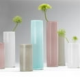 thumbnail image 6 of Jamie Young Co Gwendolyn Coastal Glass Hand Blown Vases in Gray (Set of 3), 6 of 18
