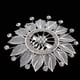 thumbnail image 4 of Peine del pelo flor Sunnimix brillante cristal boda nupcial clip de pelo fiesta 5 x 2 cm, 4 of 8
