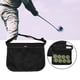 thumbnail image 5 of Bolsa de cintura ajustable para pelotas de tenis y pickleballs Negro, 5 of 7