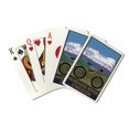 thumbnail image 1 of McKenzie River, Bicycle Scene, Lantern Press, Premium Playing Cards, 52 Card Deck with Jokers, USA Made, 1 of 4