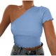 thumbnail image 2 of Pntutb - Camiseta sin mangas con hombros descubiertos para mujer, sexy, delgada, sin espalda Pntutb Pntutb-3923, 2 of 6