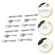 thumbnail image 2 of GOOHOCHY 4 sets miniatures tablewares mini tenedor cuchara cuchillos kindergarten preescolar jugar accesorios, 2 of 7