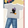 thumbnail image 3 of Cute Boombay On Broom T-Shirt Toddler -Image by Shutterstock,  2 Toddler, 3 of 4