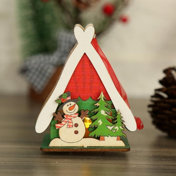 AJZIOJIRO Christmas Log Cabin - Christmas gifts, colorful Log cabin toys