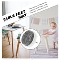 thumbnail image 4 of 10 Pcs Nonslip Plastic Furniture Feet Pads for Chair Legs, Table, Desk, Audio Equipment with Felt Bottom, 4 of 6