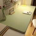 thumbnail image 3 of Large Desk Mat Table Protector Leather Tablecloth for Home Easy Clean Waterproof Tea Coaster Anti-Slip Gamer Keyboard Mouse Mat (khaki,60x120cm), 3 of 6