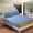 Blue, variant on Erosebridal Donut Dessert Fitted Sheet Queen, Pink Fitted Sheet Set Queen, Cute Cake Room Decor 3-Piece（No Top Sheet）