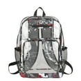thumbnail image 2 of FAMTKT Clear Backpack Transparent Backpack with Large Capacity for Men and Women Outdoor Sports Morning Running Fitness Backpack Travel Backpack, 2 of 6