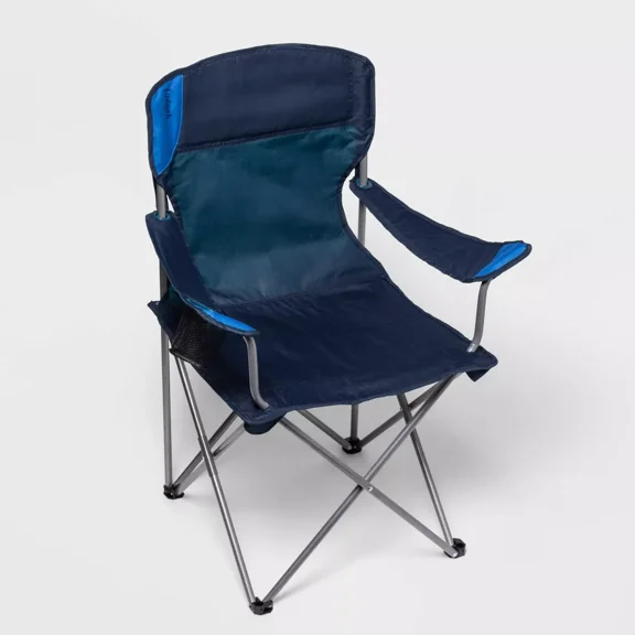 Outdoor Portable Quad Chair Blue